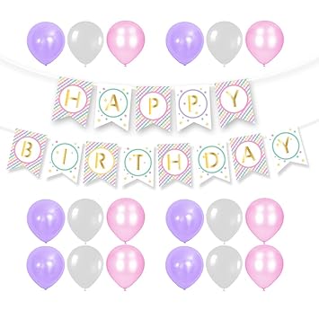 Amazon Com 20pcs Unicorn Party Supplies Birthday Party Decorations