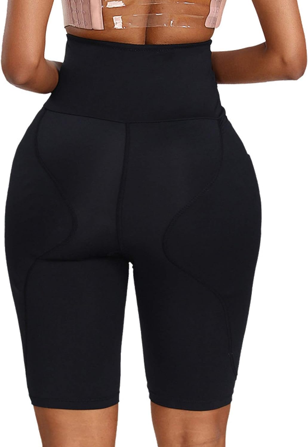 Women's Body Shaper Shorts, Waist Trainer Firm Stomach Thigh Slimmer Hi