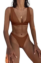 Bathing Suits for Women Deep V Neck Sexy Two Piece