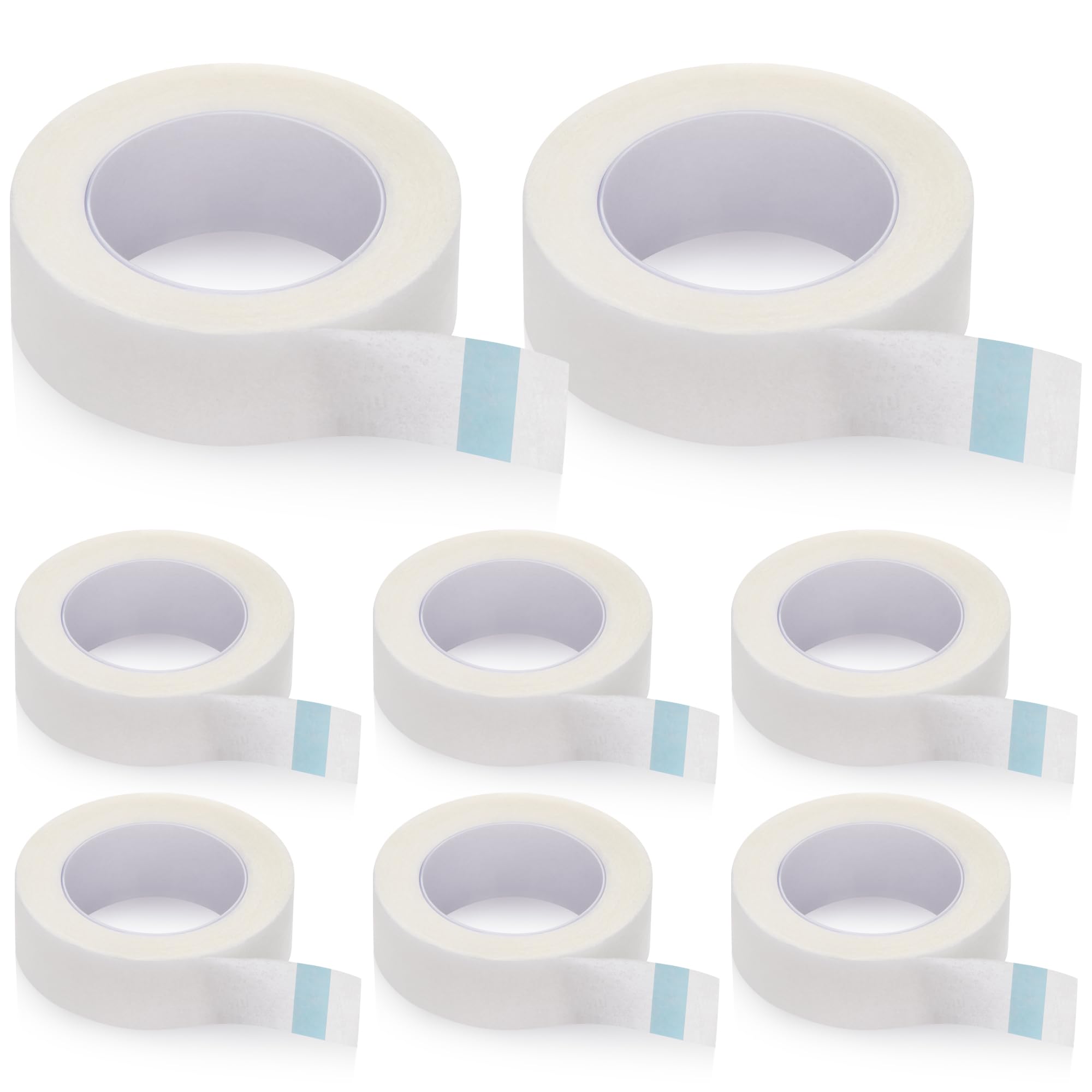 Photo 1 of AHHALFFY Nose Tape for Rhinoplasty Shaping 8 Rolls Micropore Surgical Tape for Wound Care Paper Tape Medical 0.5 inch X 10 Yards Sensitive Skin(White)