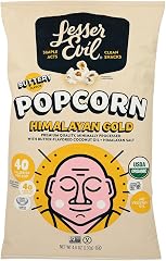 LesserEvil Himalayan Gold Organic Popcorn, 4.6 Oz