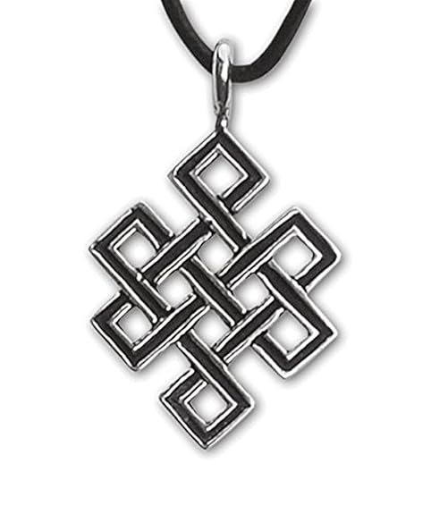 etNox by ECHT - Unendlicher Knoten - Anhänger - 925 Sterling Silber