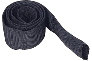 Hose Cover 78.7 Inch Long Polyester Winch Rope Protective Sleeve Abrasion Resistant Cable Protector for Chain, Hydraulic Hose