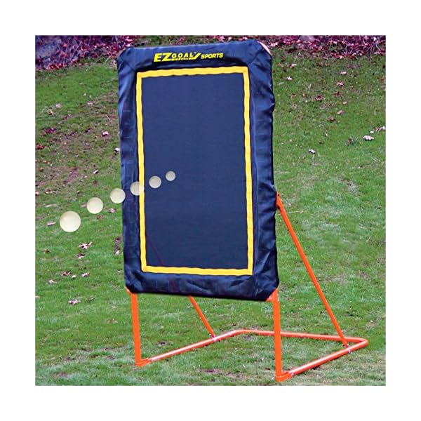 EZ Goal Professional Folding Lacrosse Throwback Rebounder, 8 Feet