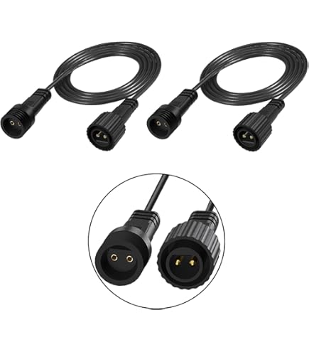 Neewer 4 Stuks 6,5 Voet / 2 Meter DMX Podiumlichtkabel Draden Met 3 Polige Signaal Xlr Stekker Op Bus Aansluiting Voor Bewegend Hoofdlicht Licht Par Licht Koplamp Met Xlr Ingang En Uitgang