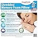 Good Life Essentials Shredded Memory Foam Hypoallergenic Pillow with Stay Cool Bamboo Cover, Queen