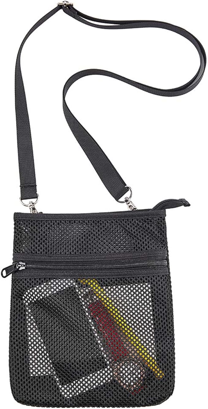 mesh shoulder bag