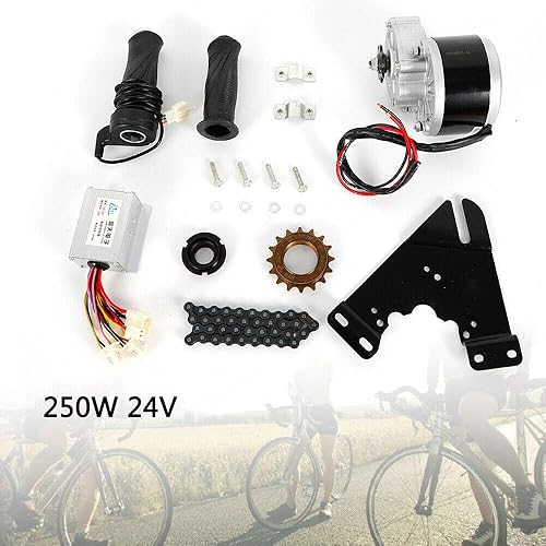 24V 250W Electric Bicycle Motor Kit DIY E-Bike w/Motor Controller - Main Image