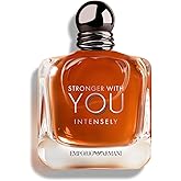 Armani Beauty - Stronger With You Intensely - Cologne for Men - Fougère Ambery Woody Men’s Fragrance - Pink Pepper, Lavender, Vanilla Notes