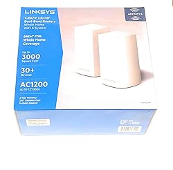 Linksys Velop Mesh Home WiFi System, 3,000