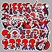 Spider-Man Stickers Laptop Stickers Waterproof Skateboard Snowboard Car Bicycle Luggage Decal 35pcs Pack (Spider-Man)