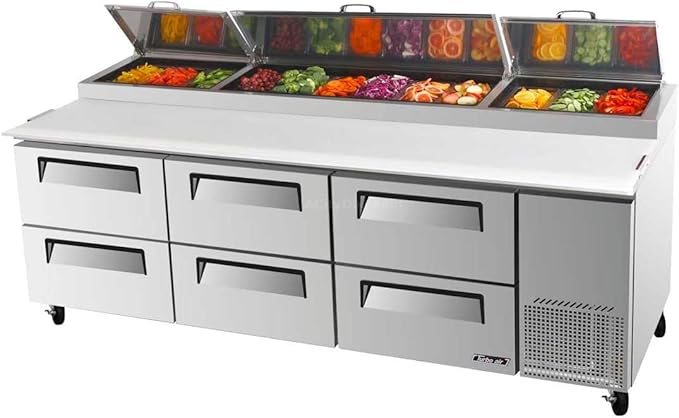 commercial prep cooler