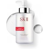 SK-II Facial Treatment Cleansing Oil - Gentle Makeup Remover Oil &amp; Face Cleanser - Improves Texture, Dullness &amp; Dryness for a Visibly Smoother Complexion (8.4 oz)
