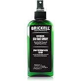 Brickell Men's Texturizing Sea Salt Spray for Men, Natural & Organic, Alcohol-Free, Lifts and Texturizes Hair for a Beach or 