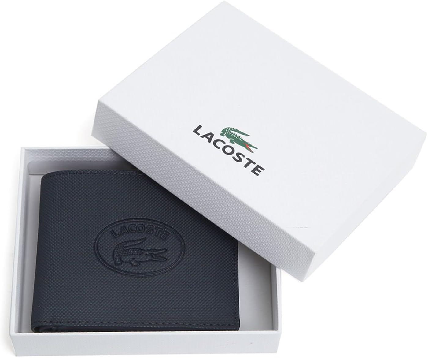 LACOSTE Wallets Men NH0920 Navy Crocodile Wallet for men TU Amazon.co.uk Clothing