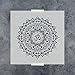 Om Mandala Stencil - Yoga & Room Decor, Cool Om Stencil Gift