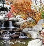 Funeral Guest Book in Loving Memory, Memorial Guest