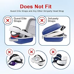 Krypthos Hard Carrying Case Compatible with Meta
