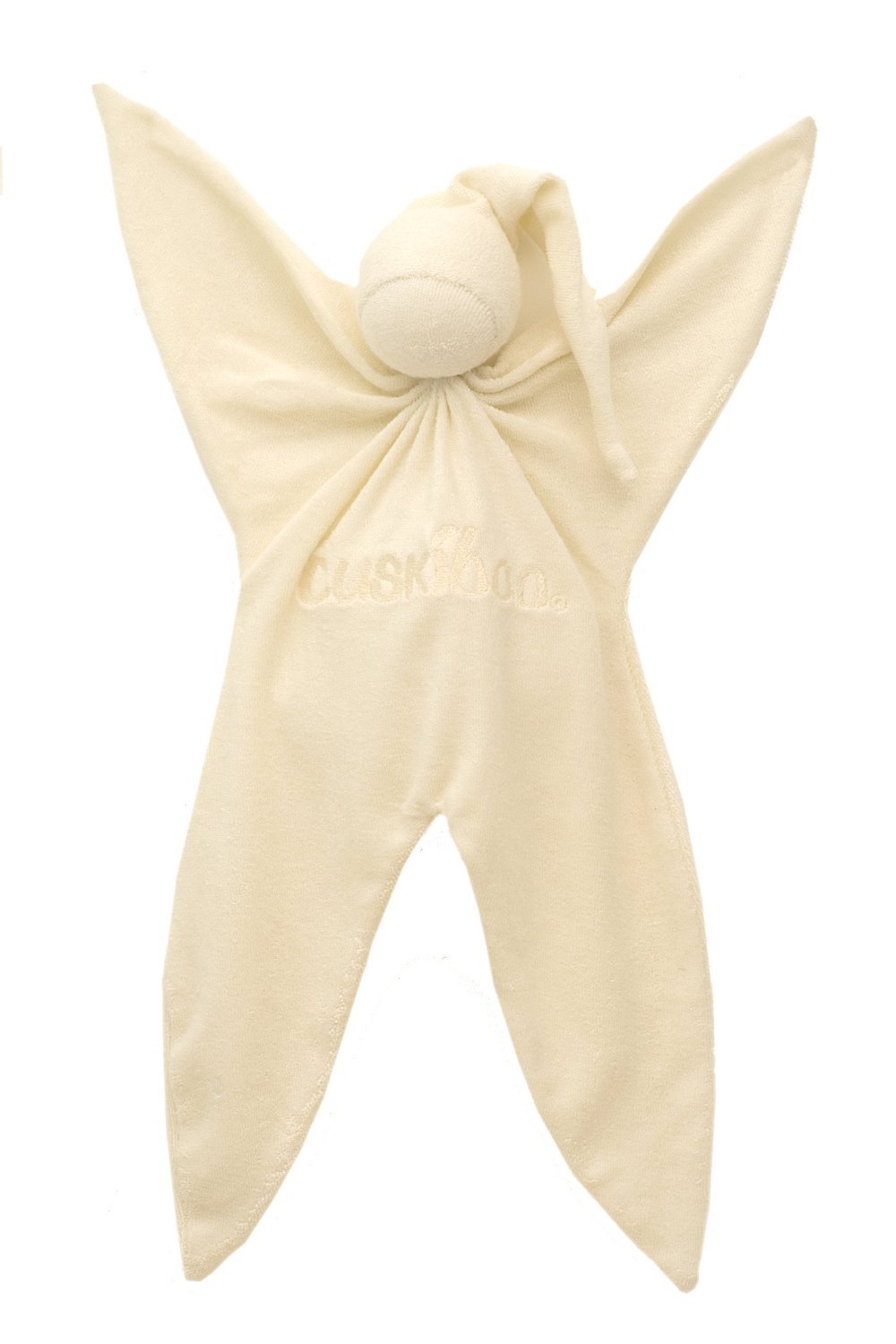Cuski Baby comforter Boo Bamboo Soother Blanket Soft Calming Sleep Aid Used Within the NHS Cuski Creamee, Cream, 100400