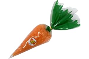Jelly Belly Sunkist Tangerine Jelly Beans Easter Carrot Bag - Real Fruit Juice, Gluten-Free, Kosher, Non-Dairy, Peanut-Free, 