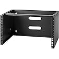 StarTech.com 6U Wall Mount Network Equipment Rack - 12 inch Deep - 19" Patch Panel Bracket for Shallow Server Equipment- 44lb