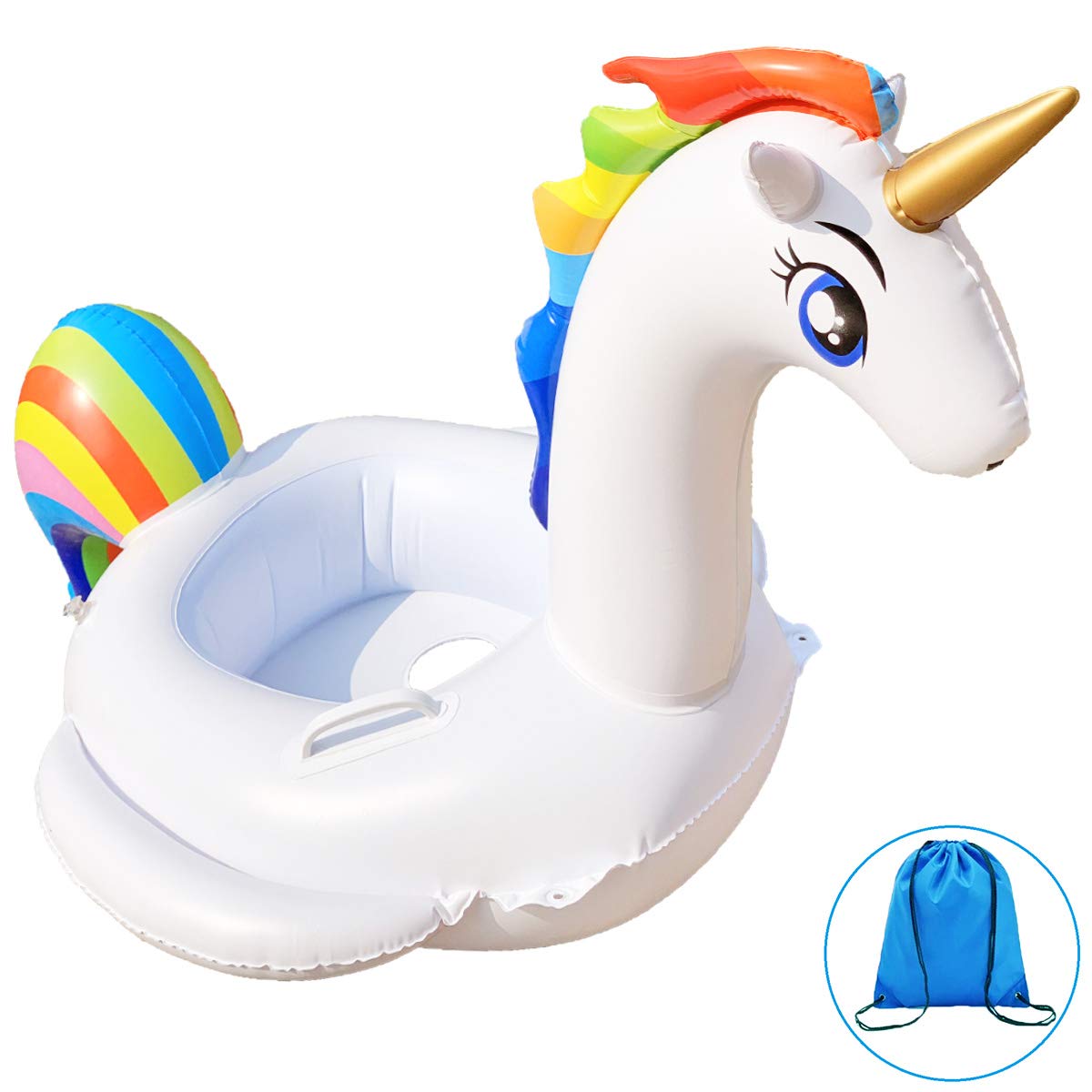 Buy AuRiver Baby Pool Float, Unicorn 