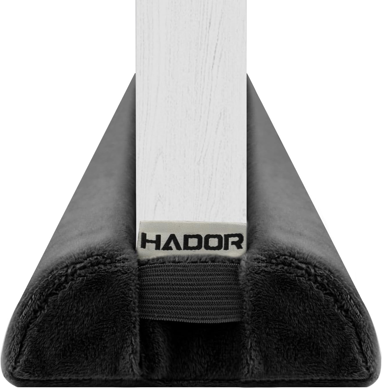 Draft Stoppers - HADOR Double Side Draft Stopper Noise Blocker 36 in for Bottom of Door, Black Twin Door Stopper Seal Gap Machine-Washable Air Blocker
