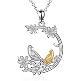 YFN Animal Necklace Sterling Silver Cute Animal Pendant Jewelry Gifts for Women