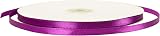 ZSYIULIA Dark Purple Satin Ribbon 6mm x 91m Gift Wrapping Craft