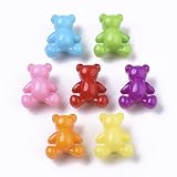 thumbnail image 2 of 137pcs Pastel Candy Pony Beads - Opaque Acrylic Charms For Jewelry Making & Crafts 2 of 12
