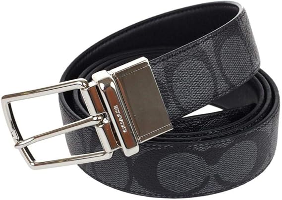 coach men's black belt
