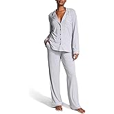 Victoria's Secret Modal Pajama Set, Long Sleeve Button Down Shirt and Pajama Pants, Sleepwear for Women (XS-XXL)