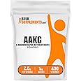 BulkSupplements.com AAKG Powder - Arginine AKG Supplement,Nitric Oxide Supplement - Unflavored & Gluten Free, 2.5g per Serving, 1kg (2.2 lbs) (Pack of 1)