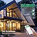 WiFi Smart Light Switch Wireless Remote Control In-Wall Timer Switch for Fan Lights Compatible with Alexa Google Home,No Hub Required
