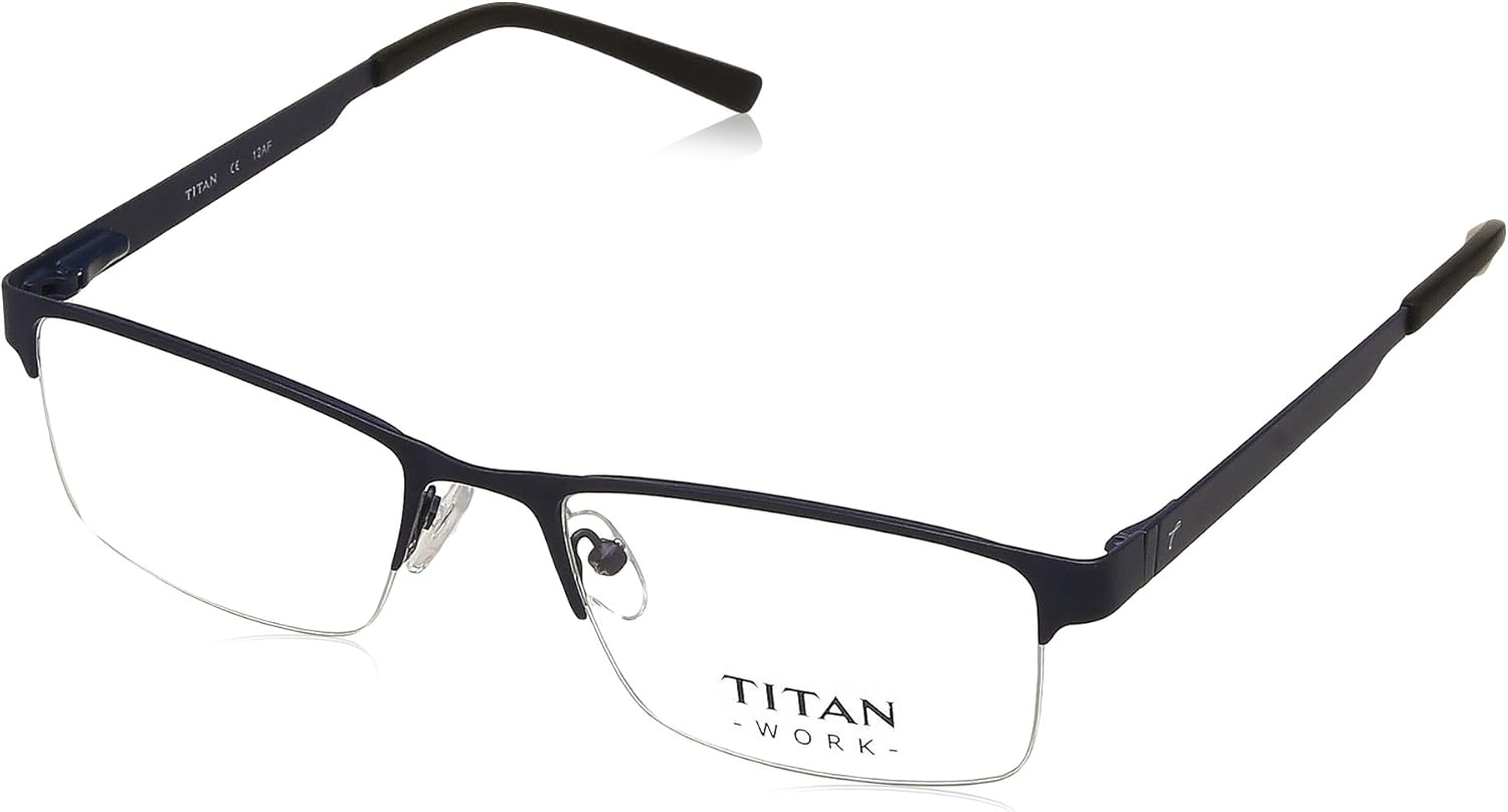 Buy Titan Half Rim Rectangular Men's Spectacle Frame (TR1150A1A152