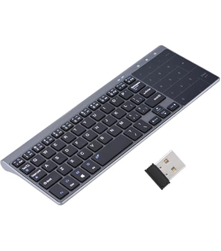 Teclado Inalámbrico Magnético Para Lenovo Tab P11 2ª Gen 11.5" - Con TrackPad Y Funda
