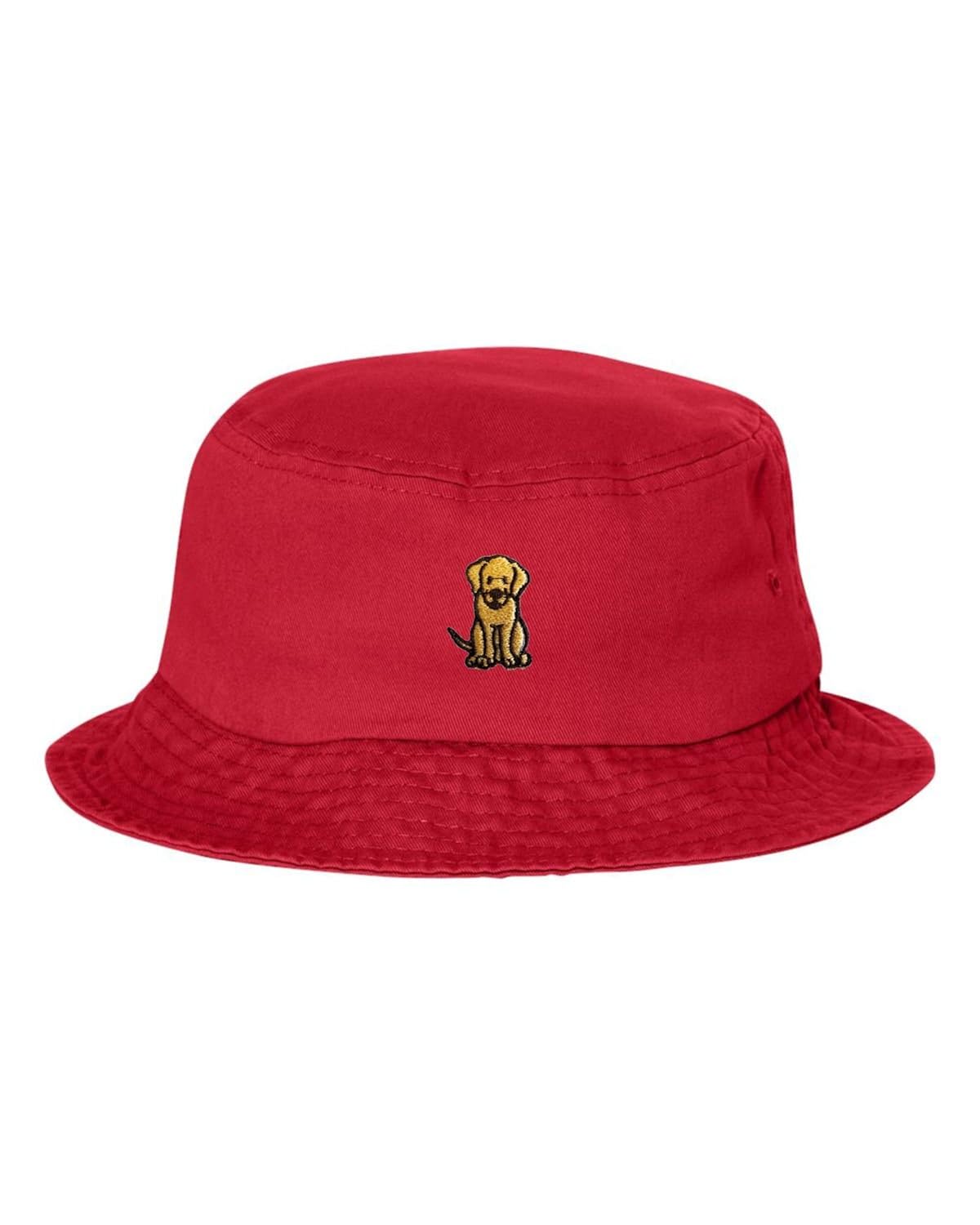 Go All Out Adult Dog Embroidered Bucket Cap Dad Hat Bucket Hats cost
