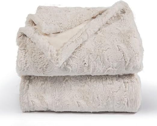 Pad Decke Kuscheldecke Bardot Farbe Natural Kunstfell Kunstpelz 140 X 190 Cm Amazon De Kuche Haushalt