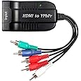 1080P HDMI to Component(YPbPr/RGB/ 5RCA) Scaler Converter(with Scaler Function), HDMI Input to Component(YPbPr/RGB/ 5RCA) Output for PC, PS3, PS4, DVD, PSP, 360, PS2, Nintendo NGC