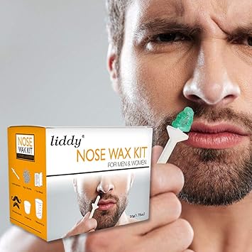 diy wax nose hair