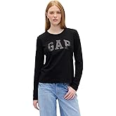 Gap Womens Long Sleeve Favorite Crew-Neck T-Shirt