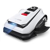 ECOVACS Goat A2000 LiDAR PRO Robot Lawn Mower, Dual LiDAR Navigation | For Lawn up to 1/2 Acre, Wire-Free Auto Mapping, Built-in TruEdge Edge Trimmer, AIVI 3D Obstacle Avoidance, App Control