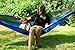 Rip Resistant Single Parachute Camping Hammock with 2 Multi Loops Tree Straps Included. Ultralight Nylon. Portable & Compact. Best for Hiking, Backpacking, Trek & Travel. Special Compression Bag