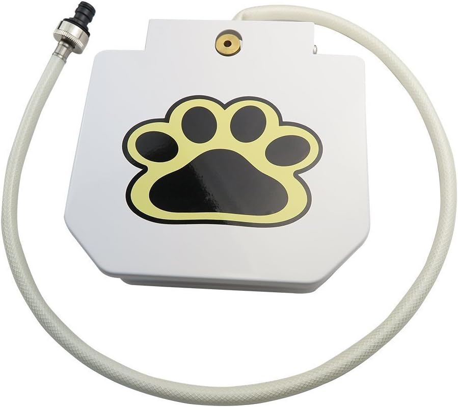 CY Outdoor Automatic Dog Water Fountain With 41" Hose Pet Stepon Drinking Training Tool Amazon