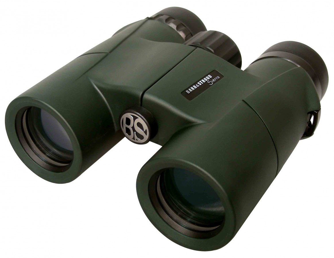 Barr & Stroud Sierra 10x32 Triangular Green Binoculars (128 mm, 121 mm, 47 mm, 600 g)