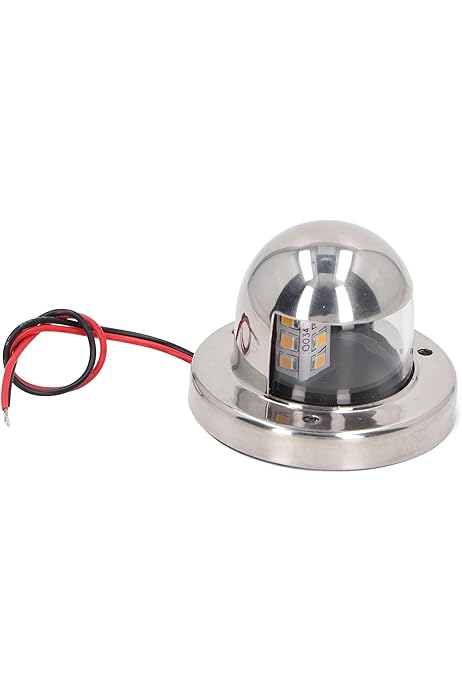 Masthead Light Marine Boat White LED Masthead Navigation Light - IP66 Waterproof, 2 Nautical Mile Visibility Boat Masthead LED Light - Foto 8