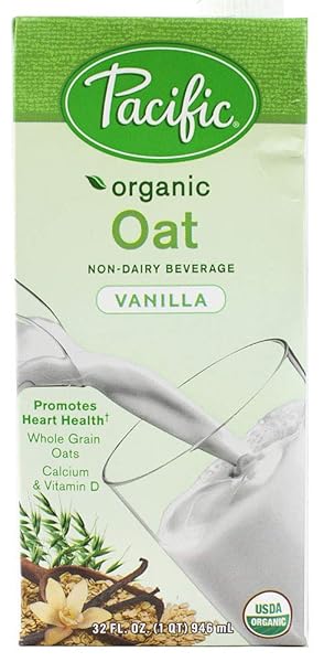 PACIFIC NATURAL FOODS ORGANIC OAT NON-DAIRY BEVERAGE VANILLA...