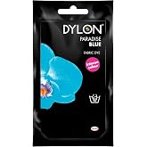 Dylon Hand Dye, Fabric Dye Sachet for Clothes, Soft Furnishings and Projects, 50 g - Paradise Blue