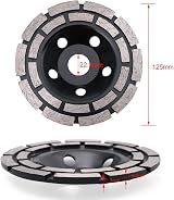 flintronic 125mm Diamond Grinding Cup Wheel Double Turbo Concrete Granite view 3