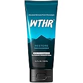 WTHR Restore Face Cleanser with Microalgae Oil, Low-Foaming, 3.4 fl oz